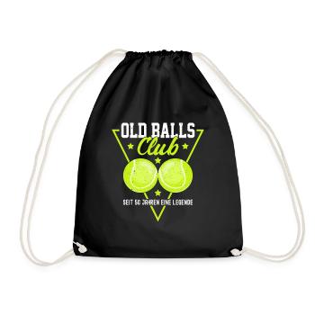 Old Balls Club - Seit 50 Jahren eine Legende - Turnbeutel - Schwarz - Vorne