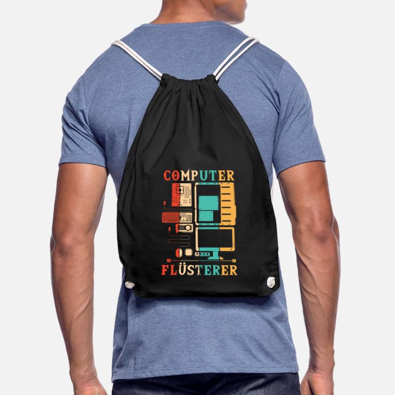 Computer Whisperer Computer Scientist Admin Drawstring Bag