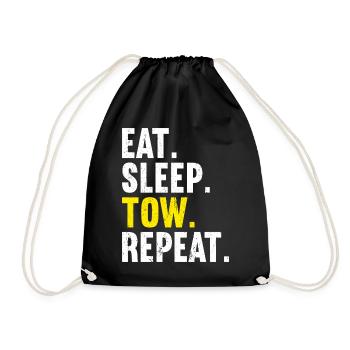 Conducteur de dépanneuse - Sac de sport léger - noir - Devant