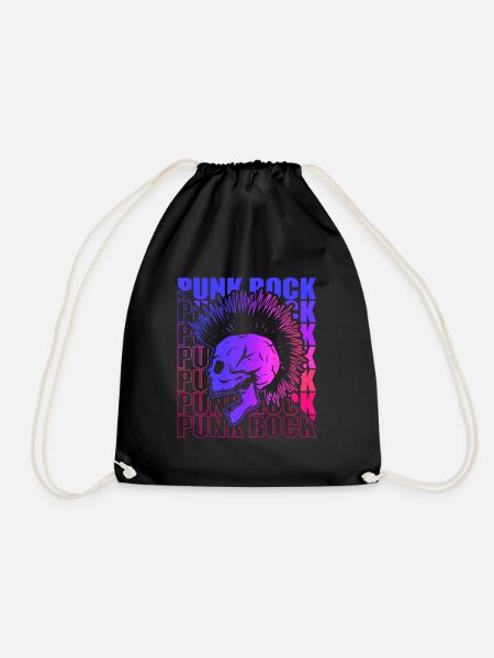 Punk Rock Pogo Anarchie Punks Punk Rocker Punk - Turnbeutel - Schwarz