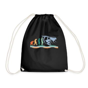 Surfer Sport Vintage Surfer Planche de surf - Sac de sport léger - noir - Devant