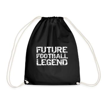 Cadeau de joueur de football pour garçons Gear Future Football - Sac de sport léger - noir - Devant