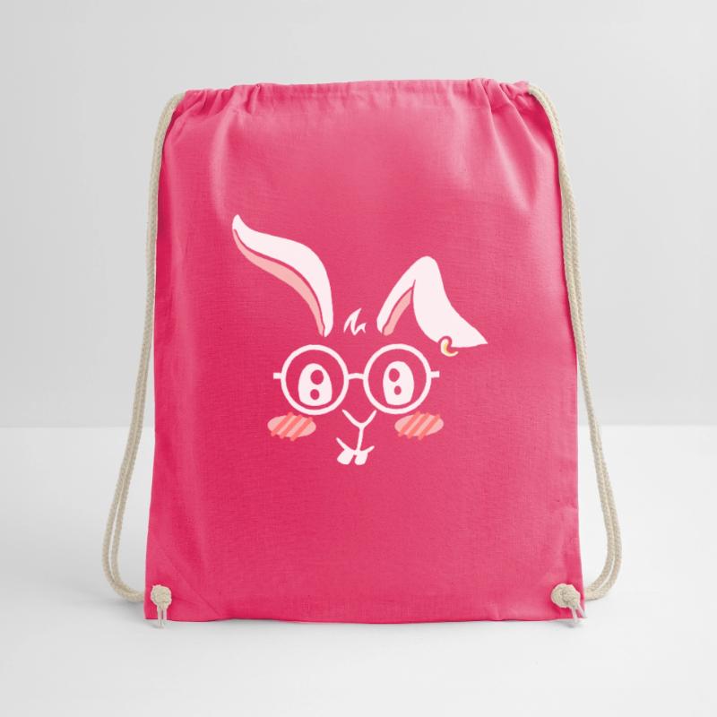 Easter Holiday Rabbit Easter Happy Easter Drawstring Bag