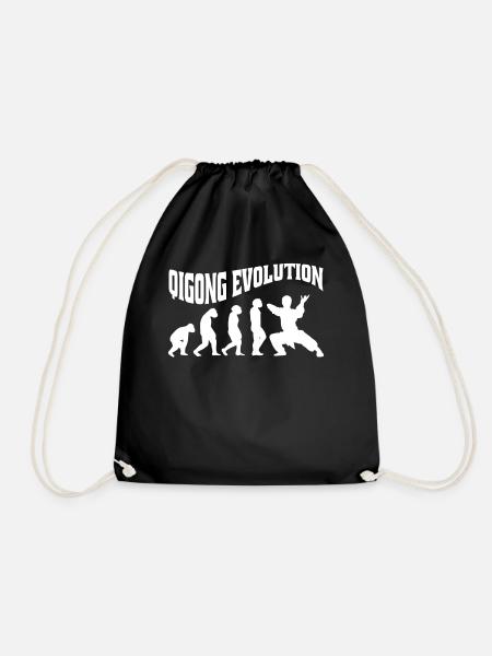 Qi-Gong Chigong Meditation Thai-Chi Evolution - Turnbeutel - Schwarz