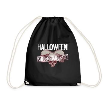 Halloween me comprend - Goth Halloween - Sac de sport léger - noir - Devant