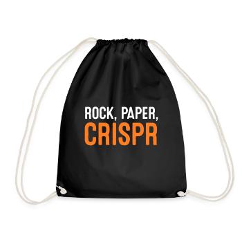 Crispr Rock Paper Scissors Scientifique Biologiste - Sac de sport léger - noir - Devant