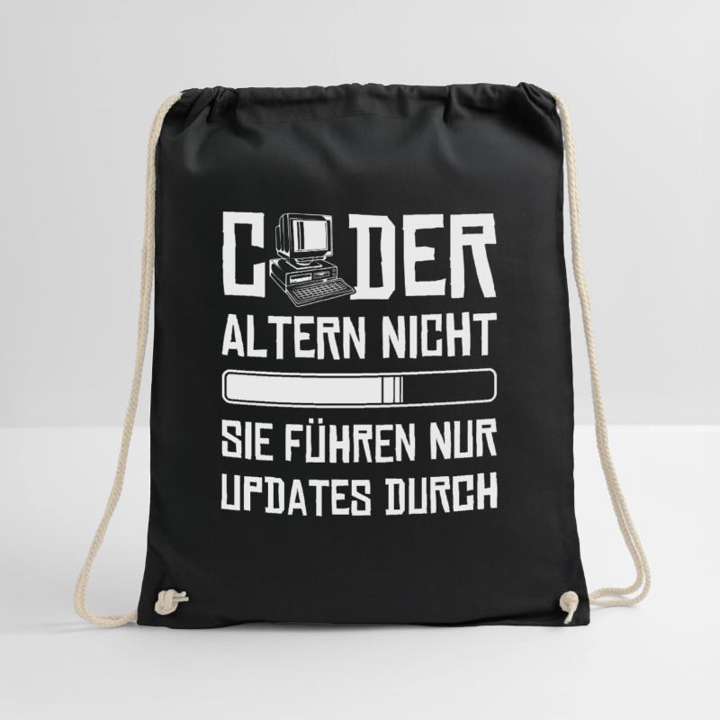 Coder Altern Nicht Developer Softwareingenieur Turnbeutel