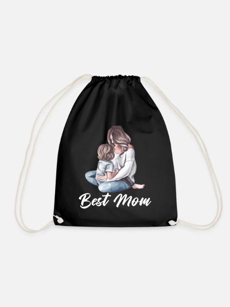 Best Mom - Turnbeutel - Schwarz