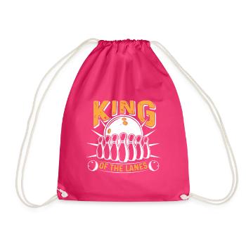 Roi des ruelles - Sac de sport léger - fuchsia - Devant