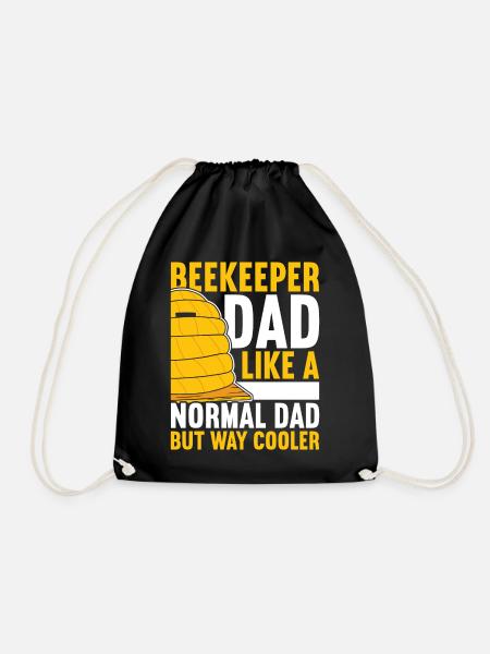 Imker Honigbienen-Imker Imker - Turnbeutel - Schwarz
