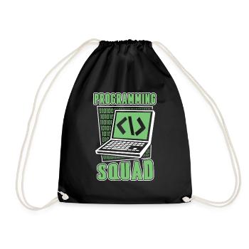 Développeur logiciel Programming Squad - Sac de sport léger - noir - Devant