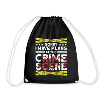 Forensic Scientist Forensic Forensic Science - Drawstring Bag - black - Front