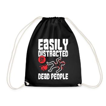 Forensic Scientist Forensic Forensic Science - Drawstring Bag - black - Front