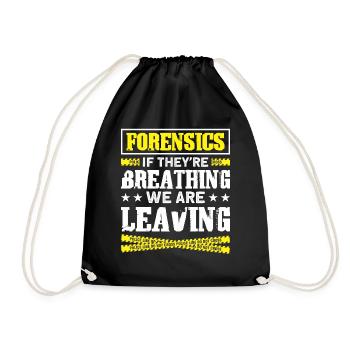 Forensic Scientist Forensic Forensic Science - Drawstring Bag - black - Front