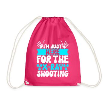 Radiologie Radiologe - Turnbeutel - Fuchsia - Vorne