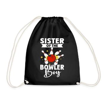 Sister of the Bowler Boy - Turnbeutel - Schwarz - Vorne