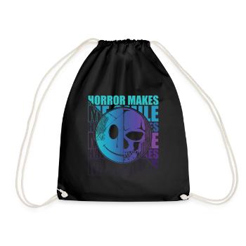 Zombie Horror Horror Film Festival + Halloween - Drawstring Bag - black - Front