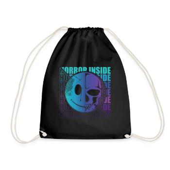 Zombie Horror Horror Film Festival + Halloween - Drawstring Bag - black - Front