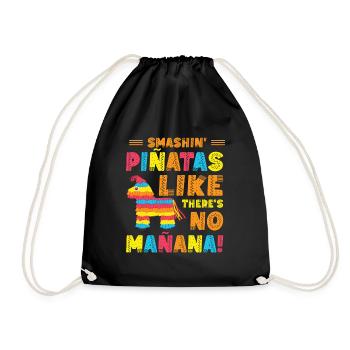 Cinco De Mayo Fête mexicaine de la Piñata Fiesta - Sac de sport léger - noir - Devant