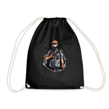 Détecteurs Sondler Sondeln Funny Coffee - Sac de sport léger - noir - Devant