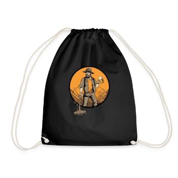 Détecteurs Sondler sonde Lustiges-Bier - Sac de sport léger - noir - Devant