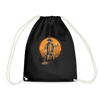 Les détecteurs Sondler sondent la bière vintage - Sac de sport léger - noir - Devant