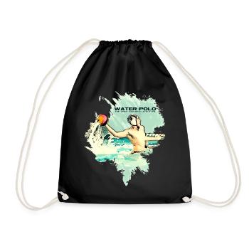 Water polo - The toughest athletes - Drawstring Bag - black - Front