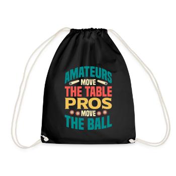 Flipper Retro Pinball Flipperautomat Bumper - Sac de sport léger - noir - Devant