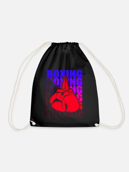 Boxen Martial Arts Boxing Box Club Boxer - Turnbeutel - Schwarz
