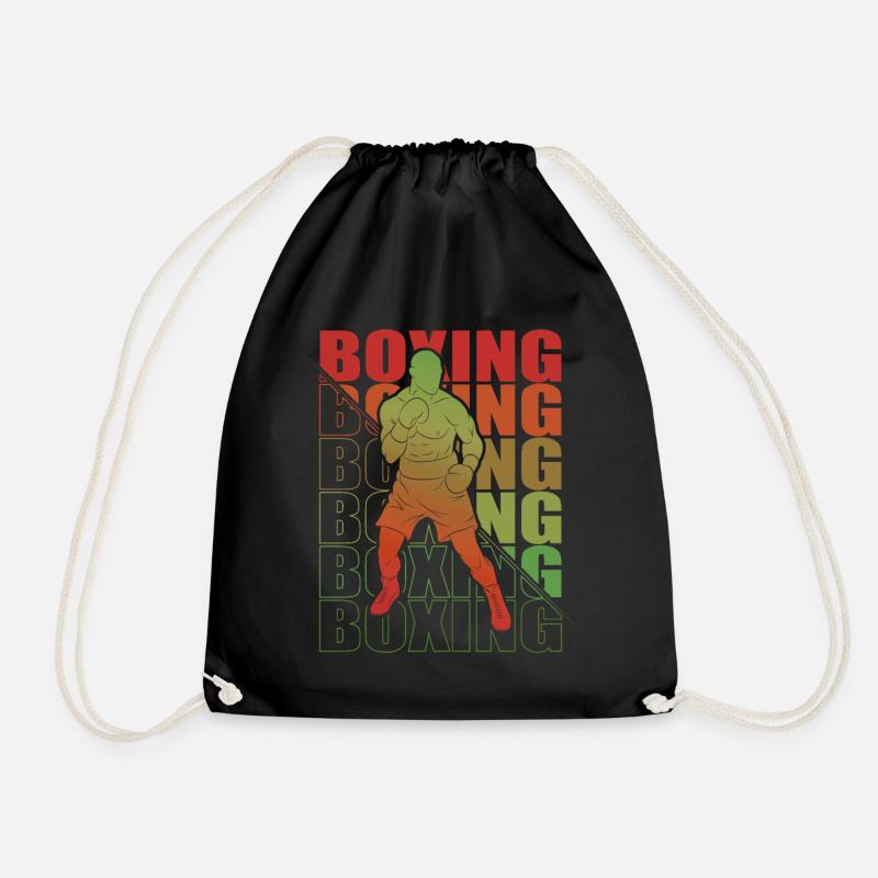 Boxen Martial Arts Boxing Box Club Boxer - Turnbeutel - Schwarz