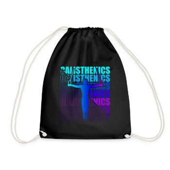 Motocross Enduro Motorcycle Freestyle Extreme Sport - Drawstring Bag - black - Front