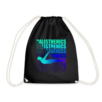 Motocross Enduro Motorcycle Freestyle Extreme Sport - Drawstring Bag - black - Front