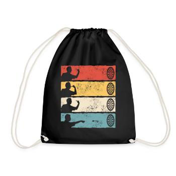 Fléchettes Fléchettes Joueur de fléchettes Fléchettes - Sac de sport léger - noir - Devant