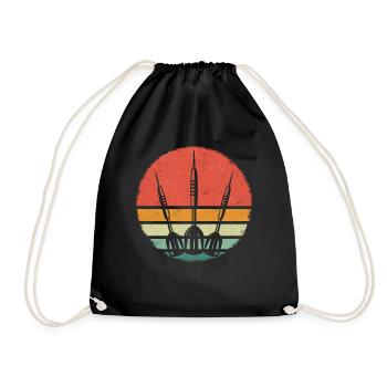 Fléchettes Fléchettes Joueur de fléchettes Fléchettes - Sac de sport léger - noir - Devant