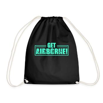Tenue de vélo vintage, vélo urbain freestyle BMX - Sac de sport léger - noir - Devant