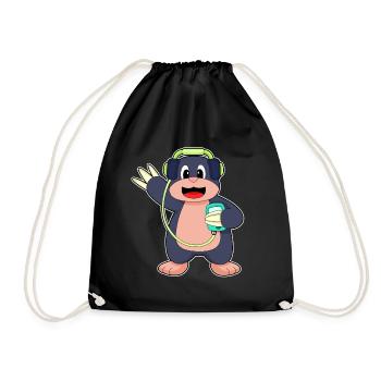 Mole Headphones Musique - Sac de sport léger - noir - Devant