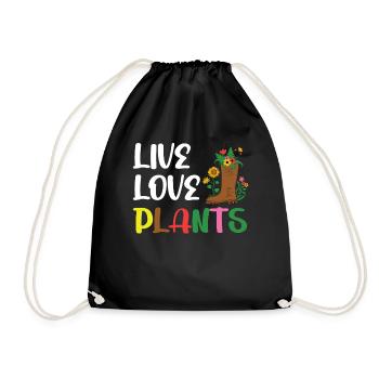 Perfect Plants for Women - Turnbeutel - Schwarz - Vorne