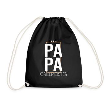Papa Grillmeister - Sac de sport léger - noir - Devant