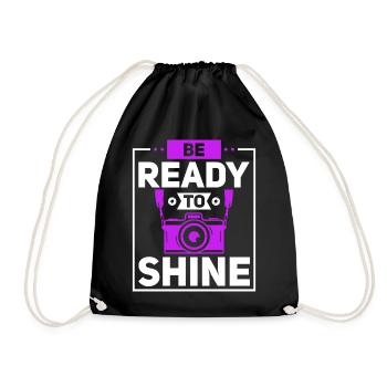 Photography Photo Photographer Photographers! Photographers - Drawstring Bag - black - Front