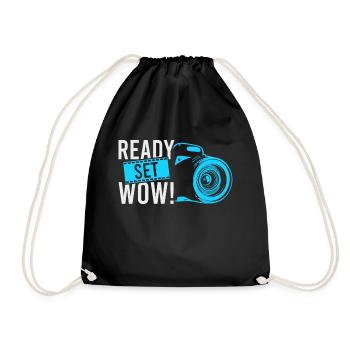 Photography Photo Photographer Photographers! Photographers - Drawstring Bag - black - Front