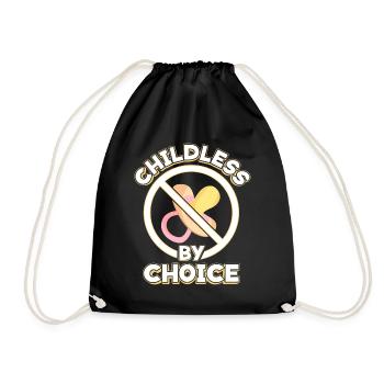 Sans enfant de leur plein gré Sans enfant - Sac de sport léger - noir - Devant