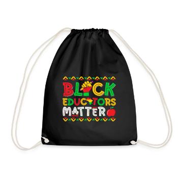 Drôle de mois africain - Sac de sport léger - noir - Devant