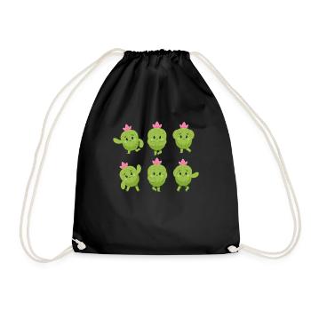 Cactus Yoga - Sac de sport léger - noir - Devant