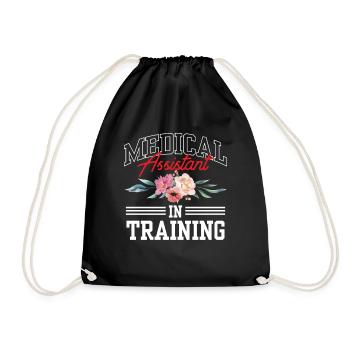 Assistant médical en assistance à la formation - Sac de sport léger - noir - Devant