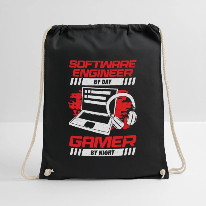Funny Software Engineer Developer Programmer Gift Turnbeutel