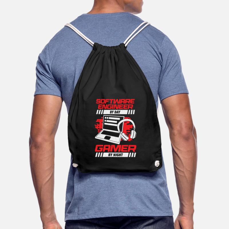 Funny Software Engineer Developer Programmer Gift Turnbeutel
