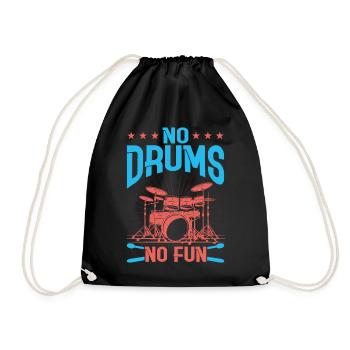 Drummers Drummers Drummers Drummers - Drawstring Bag - black - Front