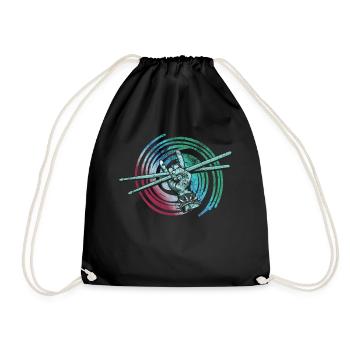 Drummers Drummers Drummers Drummers - Drawstring Bag - black - Front
