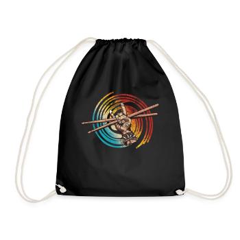 Drummers Drummers Drummers Drummers - Drawstring Bag - black - Front