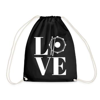 Drummers Drummers Drummers Drummers - Drawstring Bag - black - Front